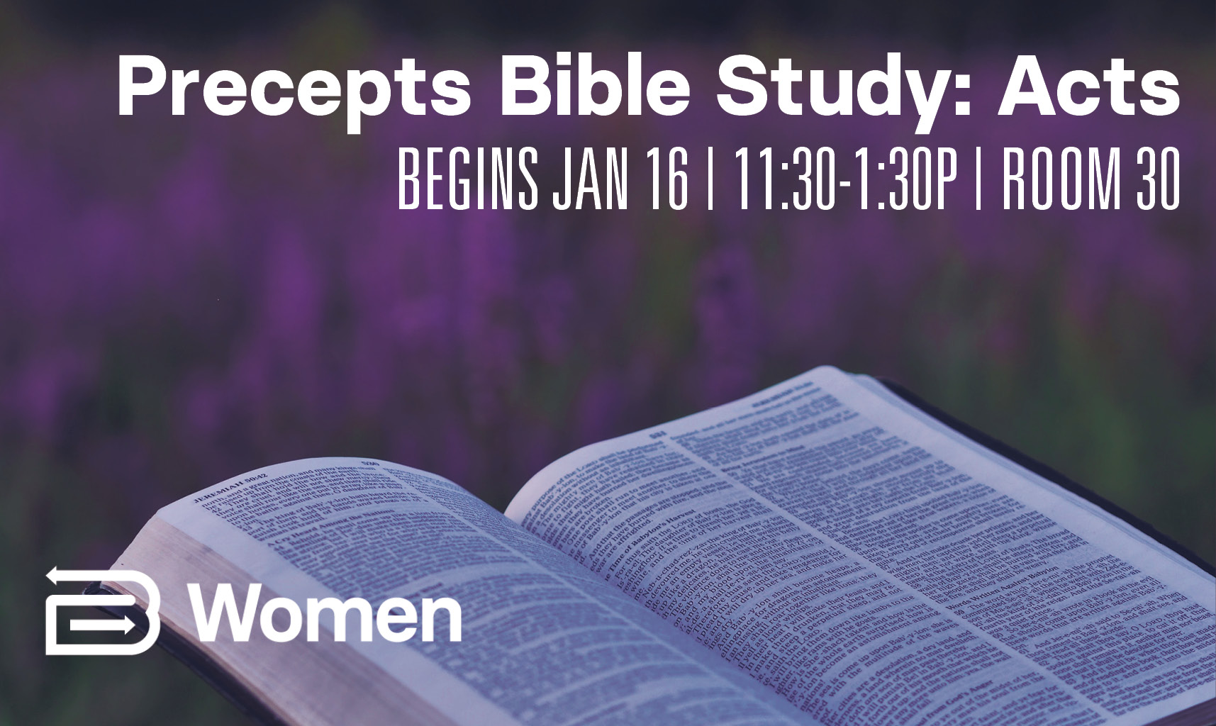 Women Bible Study Screen image